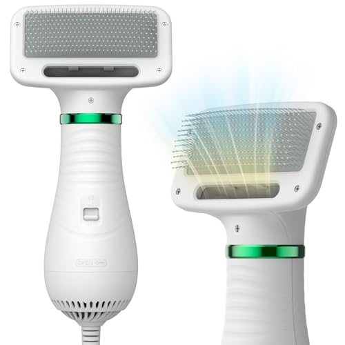 2-in-1 Pet Dryer & Grooming Brush